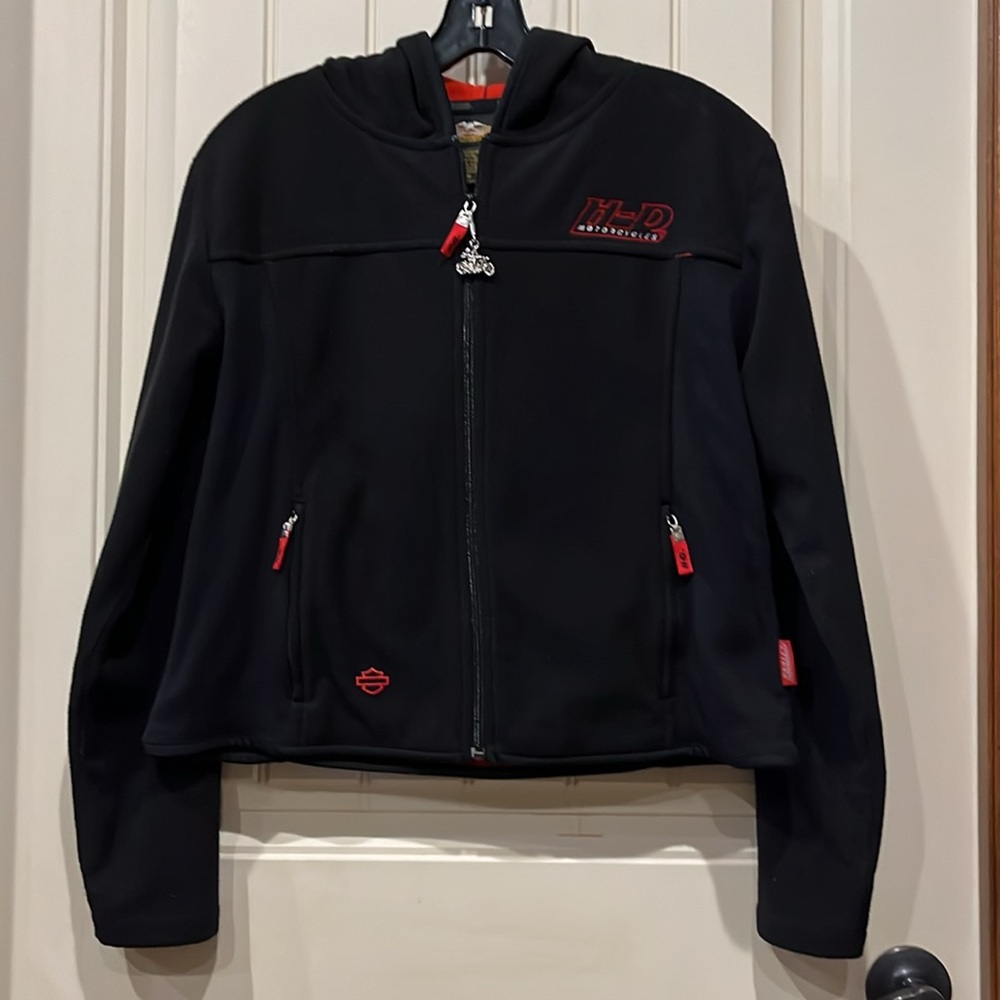 Harley-Davidson Hooded Fleece Jacket size M women’s